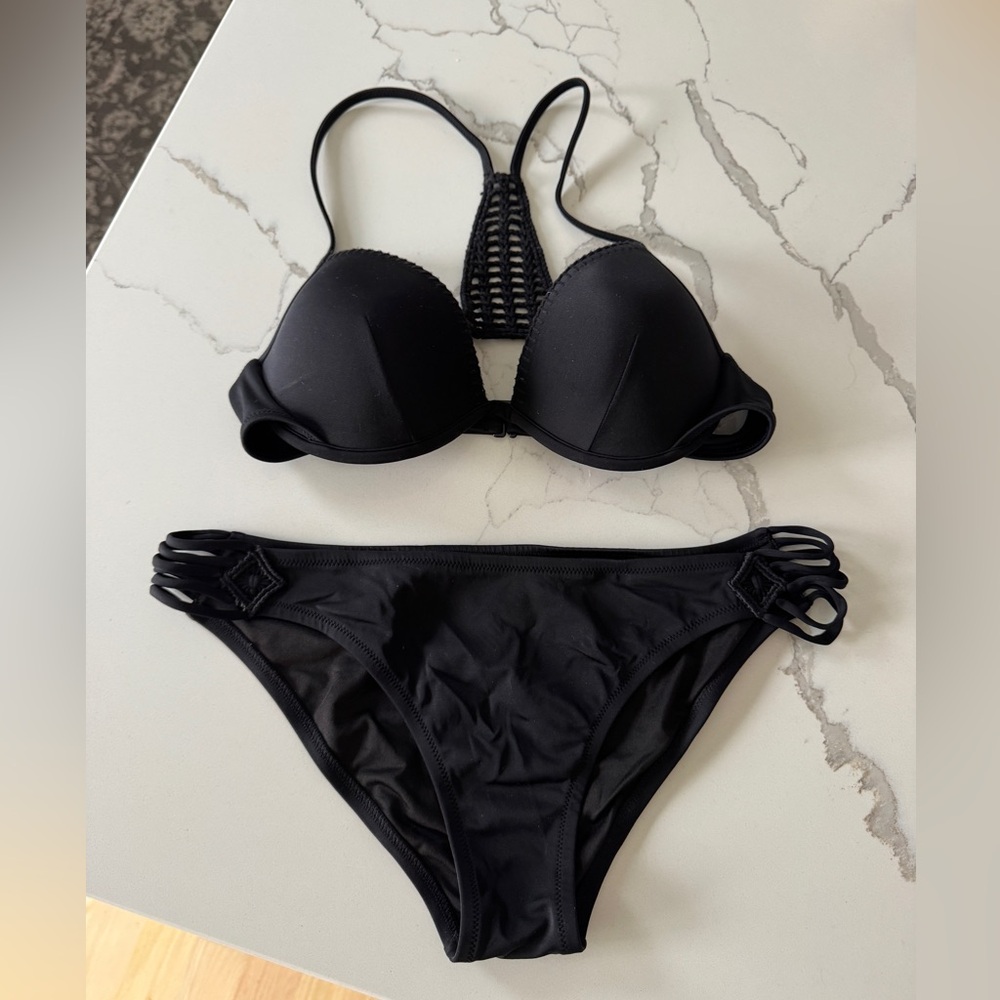 Victoria's Secret Elegant Black Bikini